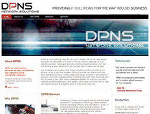 Tablet Screenshot of dpns.com